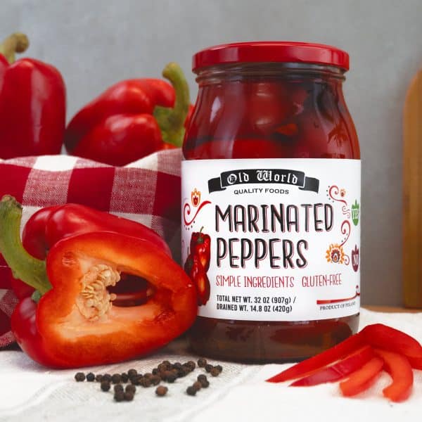 Marinated Red Peppers, 32 oz - Image 2