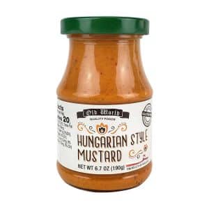 Old World Hungarian Style Mustard, 6.7 oz, Case of 6