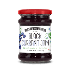 Black Currant Fruit Jam, 9.52 oz