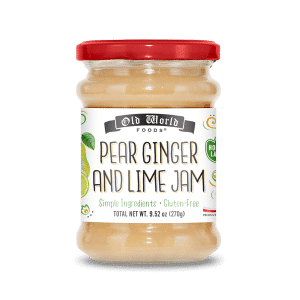 Pear, Ginger & Lime Jam, 9.52 oz