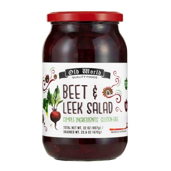 Beet and Leek Salad, 32 oz