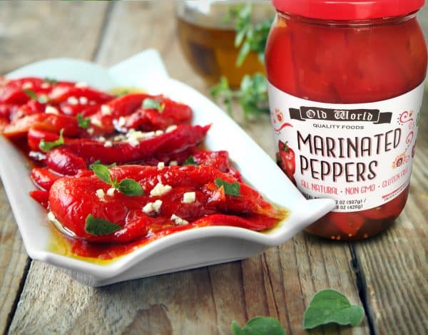 Marinated Red Peppers, 32 oz - Image 3