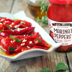 Marinated Red Peppers, 32 oz