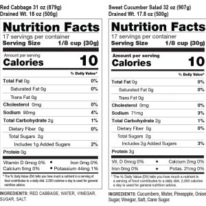 Sides & Salads Set – 32 oz, 4-PACK