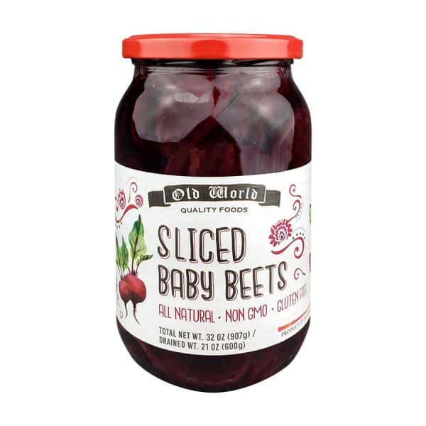 Beets Lover Set - Four 32 Oz Jars of Beets Includes Sliced Baby Beets, Pickled Baby Beets (2), and Diced Baby Beets - Image 3