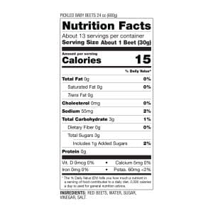 Pickled Beets, 24 Oz (Meijer Exclusive)